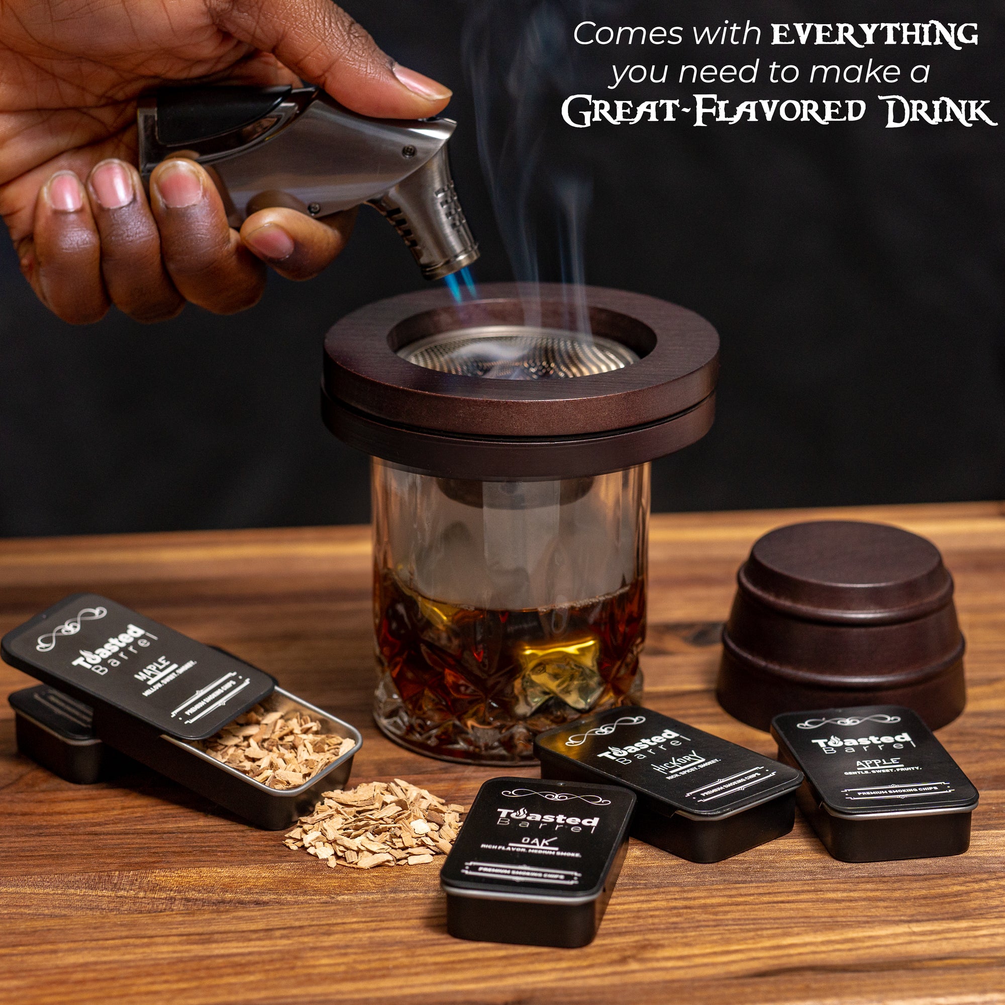 Premium Cocktail Smoker Kit (No Butane)